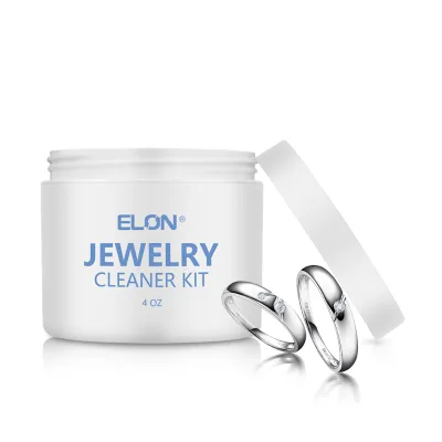 High Quantity Cheap 117ml Alcohol Free 100% Natural Jewelry Gold Silver Cleaning Liquid Kit Polishing Cloth Brush Environmental