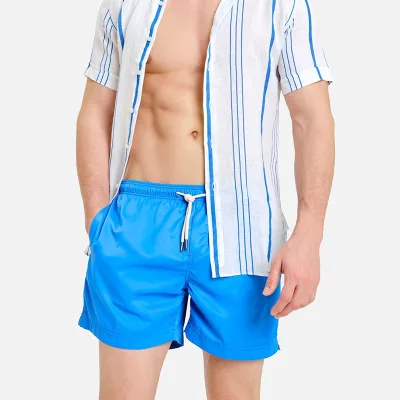 Wholesale High Quality Men Board Shorts Sustainable Fabric Men Swim Shorts 4 Way Stretch Surf Shorts