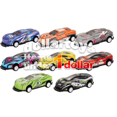 EPT Small Car Die-Cast Toy Bounce and Pull Back Racing Design 360 Turn Crash Boy's Promotion Gift