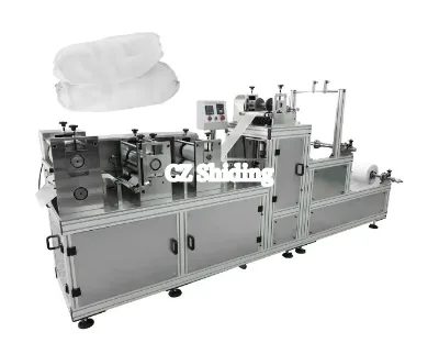 High Efficiency Ultrasonic Disposable Sleeve Cover Making Machine