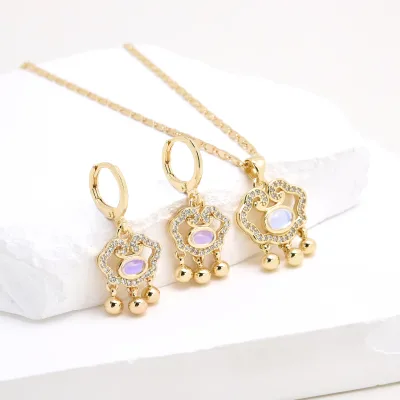 Elfic Fashion Set Jewelry Gold Filled Jewelry Fine Pendants & Charms Lucky Pendant 14k Gold Filled Charms