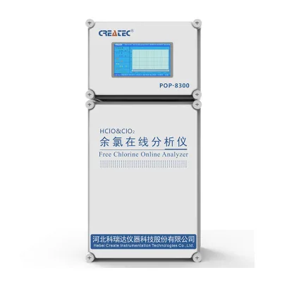 Swimming Spa Water test  Control Free Chlorine + PH + Temp Online Analyzer Little Maintenance