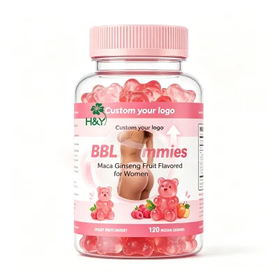 Wholesale High Quality Bulk Peach Flavor Women Bbl Gummies Supplement Bbl Gummies
