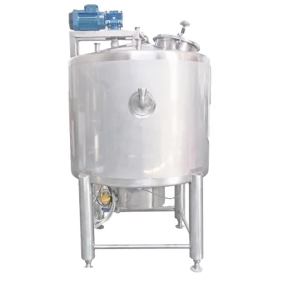 1000l-5000l Factory Customized Jacketed Stainless Steel Storage Tank for Liquid Beverage