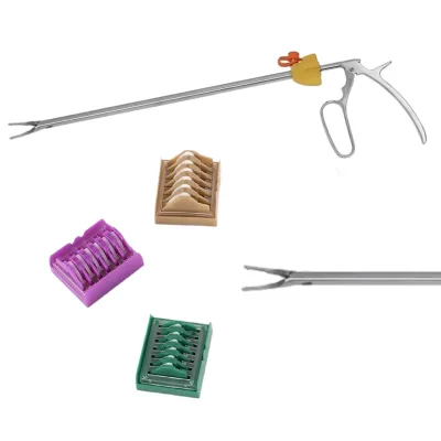 Disposable Polymer Hemostatic Ligating Clips for Laparoscopic Surgical Procedures Manuan Basis Surgical Instruments