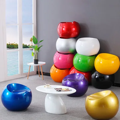 Y004 Outdoor Apple Shape Table Chair Sets Dining Room Modern Commercial Display Child Seats Leisurely Fruit Stool Single Chairs