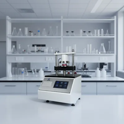 SKZ112 Professional Paper Testing Equipment Have Built-in Mini Printer Crush Tester for University Pulp & Paper Lab