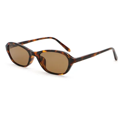 Wholesale Stock 62113 Vintage Cat Eye Sunglasses PC&CP Frame PC Lens UV400 Eyewear Support Custom Logo Printing