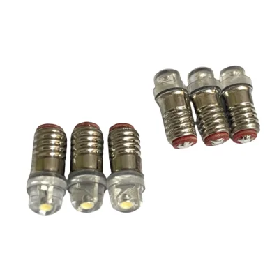 E5 Warm White LED DC 12V 2700K for Socket E5 E5.5 H0 Dollhouse Decoration