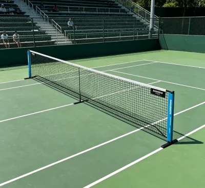 Portable Foldable Pickleball Net Set with High-Toughness Wear-Resistant Surface for Indoor/Outdoor Use