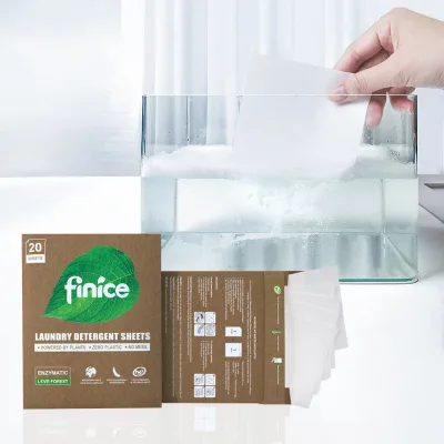 New Trend Product Water Soluble Environmentally Friendly Laundry Detergent Can Quickly Dissolve Clean Detergent Tablets