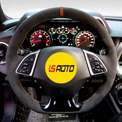 LS AUTO Chevrolet Camaro 2017-2019 Steering Wheel Cover in for with Decoration & Protection