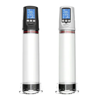 USB Rechargeable LCD Electric Penis Pump 100% Waterproof Cock Stretch Trainer Masturbation Exercise Machine Male Sex Toys