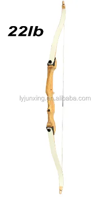 22lb Junior Wooden Recurve Bow for Starters and Beginners,