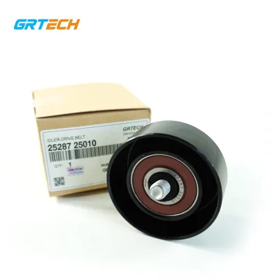 Grtech Genuine Parts 25287 25010 Auto Part Belt Idler Pulley for Kia and Hyundai