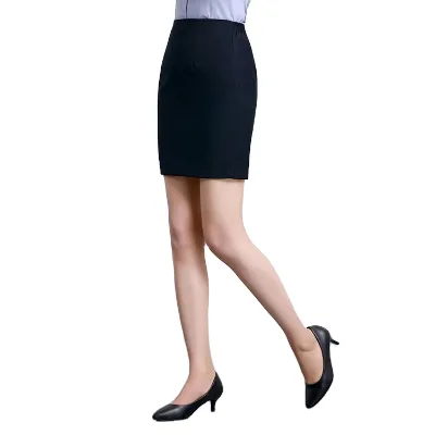 Simple Design Summer Office Uniforms for Woman Formal Work Wear Skirt Office Lady Uniform