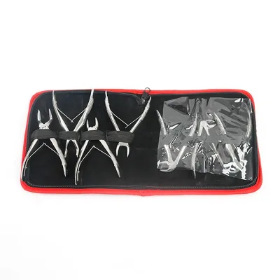7pc/set Dental Children Tooth Extraction Orthodontic Surgical Pliers Kit