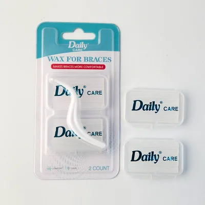 High Quality Customized Logo Flavored Dental Orthodontic Wax Ortho Wax Portable