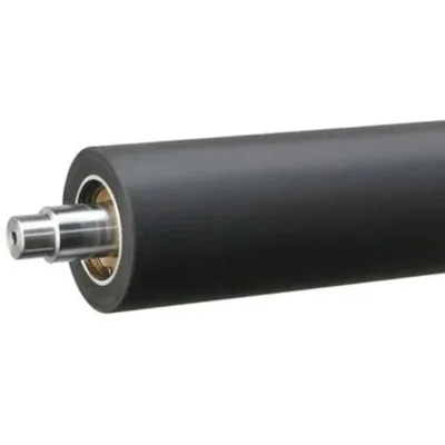 Custom Silicone EPDM SBR Rubber Rollers With Core Rubber Coated Conveyor Roller