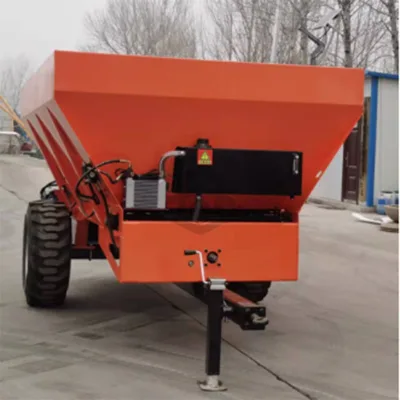 Tractor Mounted Manure Spreader Row Orchard Manure Spreader Trailer