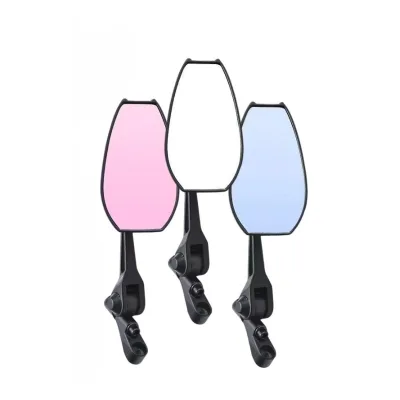 2026 Hot Sale Motorcycle Side Mirror Purple Glass Angle Adjustable Anti-glare HD Heightening Screw Version