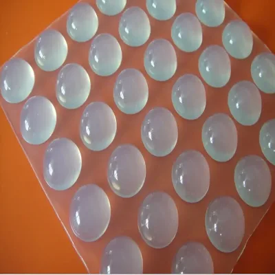 Hot Sale Adhesive Silicone Bumpers Noise Dampening Bumper Pads for Glass Drawers Cabinet Doors Household Electronics Application