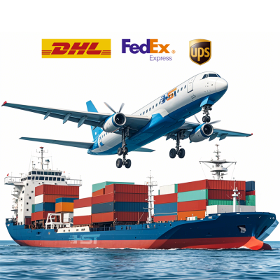 Cheap Air Shipping International Express Delivery Air Shipping Via UPS FEDEX DHL Custom Clearance and Insurance Included