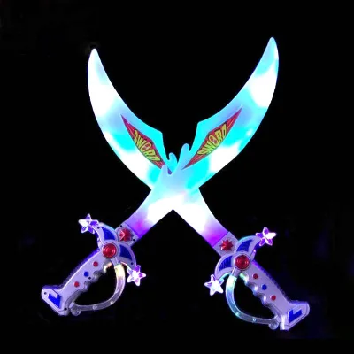 LED Flashing Sword Toy Sword Light up Swords for Kids