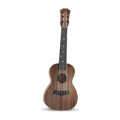 Beginners Beilisi 601A-6 Bulk Six-string Round-hole Wood-grain Non-Electric Acoustic Ukulele Wood Material 14 Years & up