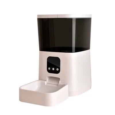 Smart Fully Automatic Pet Feeder with APP Support & Detachable Design for Dogs and Cats Camera for Pet