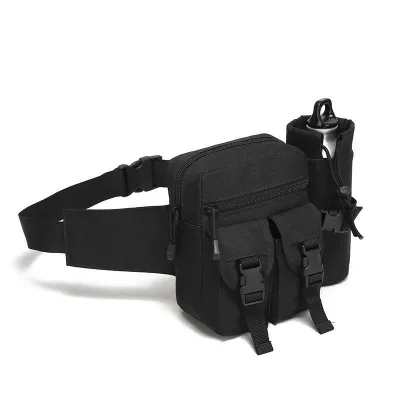 Outdoor Sports Running Waist Pack Tactical Water Bottle Bag Multi-functional Mobile Phone Bag Hiking and Cycling Waist Pack