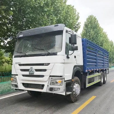 Good Condition Fence Lorry Sino 10 Wheeler Lhd Rhd Used Howo Stake Cargo Truck Sinotruk 6x4 for Sale