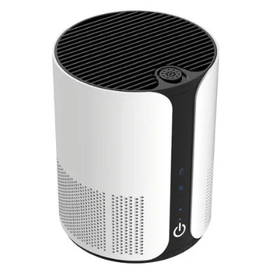 Portable Smart Air Purifier with 3-Speed Negative Ion Low Noise Desktop Diffuser HEPA Filter Electric Power Source