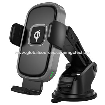 15W Fast Wireless Charging Automatic Wireless Charger Car Mount