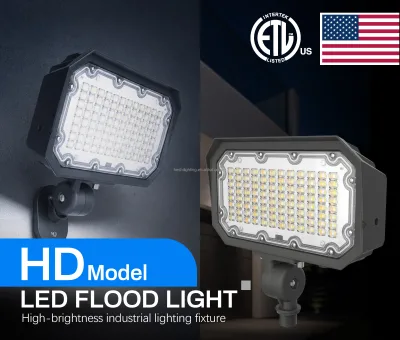 US Standard Tunable 15w 20w 30w LedShoebox Light Outdoor AC 120-347V IP65 Waterproof Led FLood Light with Recessed Photocell