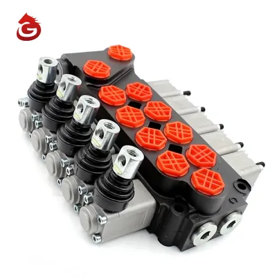 Dcv Hydraulic Valve Manual Lever Directional Control Valve Customized OEM Available