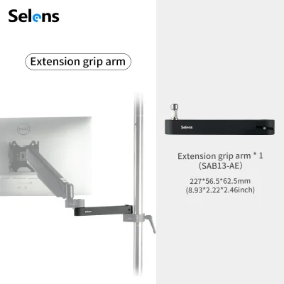 Selens Desk Clamp Pole Triangle Extension Boom Arm Modular Camera Cart Rig Tree System for DIT Director Cart Workstation Support