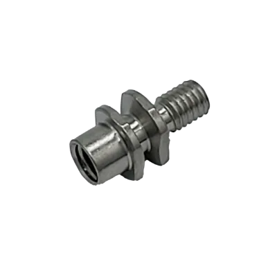 2026 Bys Compatible Copper Chromium Plated Anti-Collision Screw Focus Seat 10091906 for Fiber Laser Cutting Machine TNN Parts
