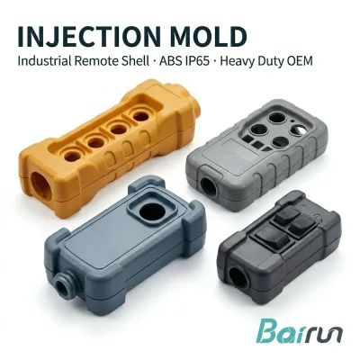 Temperature Resistance Fireproof PA66 ABS UL94 Multi Color Remote Control Enclosure Accessory Case Plastic Injection Mold