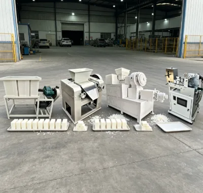 Small Scale Soap Production Line Low Noise Bar Soap Making Equipment for Laundry Soap Manufacturing Plant and Production Base