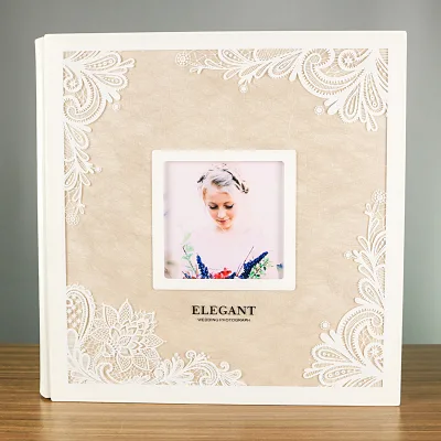 Hot Selling Album Cover Wedding Beautiful Design Acrylic Elegant 12x12 Romantic Scrapbook Wedding Photo Albums Photo