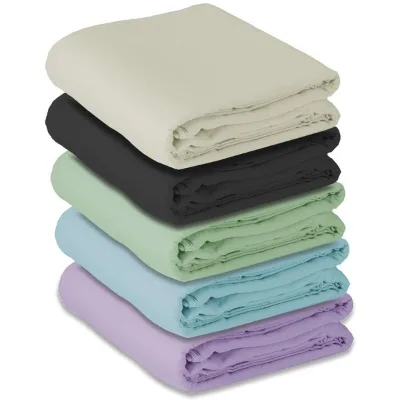 Solid Color 100% Cotton Flannel Massage Table Sheet Sets