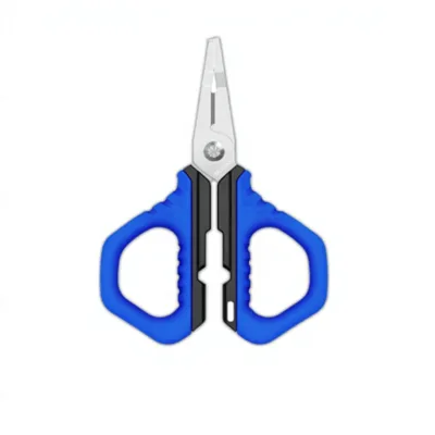 Stainless Steel Multi-Tool Pliers with Fishing Knife Scissors & Cutter Portable