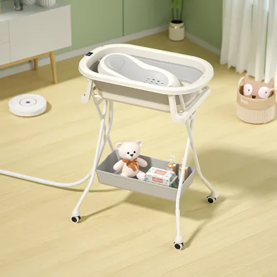 Anti-Slide Baby Diaper Table Support Stable Nursery Station Meets Baby Changing Table