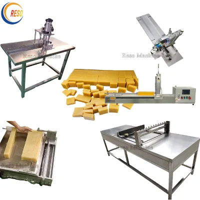 High-speed Portable Manual Soap Wire Slicing Cutting Machine to Cut the bar Slab Soap Cutter
