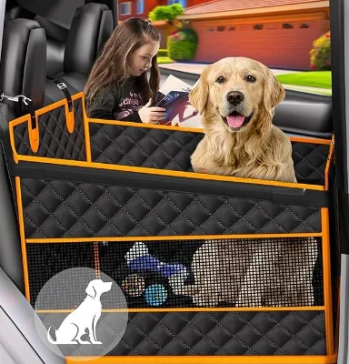 Anti slip and Waterproof New Foldable Custom Wholesale Pet Travel Car Seat Suitable for Large Dogs