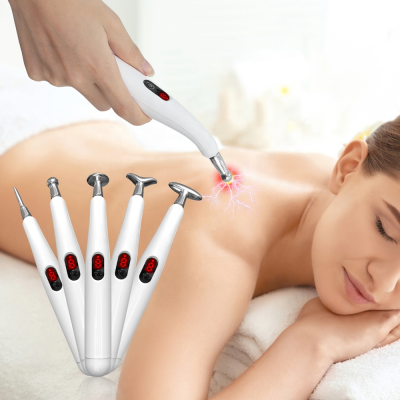 2025 New Electronic Acupuncture Pen Acupuncture Point Pen Pain Relief Therapy Tools Meridian Energy Acupuncture Body Massage Pen