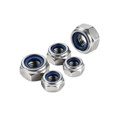 Wholesale Stainless Steel Nylon Insert Lock Nut ASME B18.16.6 UNC 4 40 1 8 Inch 304 A2 70 OEM ODM Factory