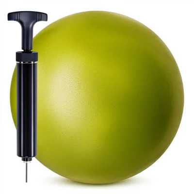 Slim Panda Pilates Yoga Exercise Ball Small 23cm Anti-Slip Soft Fitness Balance Training with Anti-Leak Nozzle