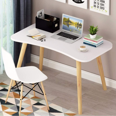 Phoenix Home Office Study Wood Modern Pc Desk White Cheap Computer Desks